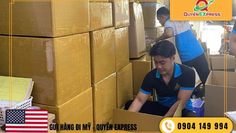 Gửi thuốc tây đi Mỹ tại quận 8 Quyên Express