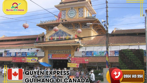 Gửi thuốc tây đi Canada tại Quận 6 - Quyên Express