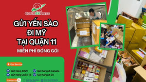 Dịch Vụ Gửi Yến Sào Đi Mỹ Tại Quận 11: An Toàn, Miễn Phí Đóng Gói, Giá Tốt