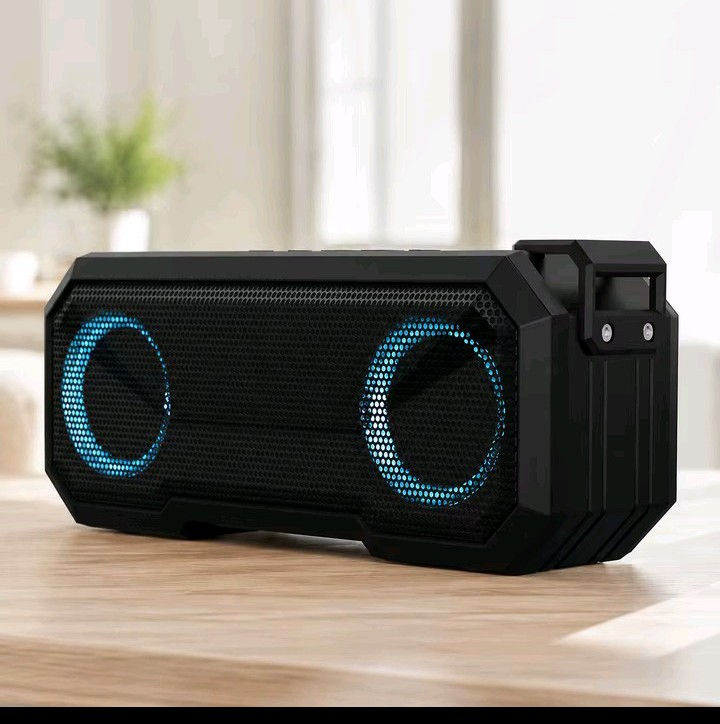 Portable Bluetooth Speaker Wireless Flash Light Speaker TWS Bass Stereo IPX7 Wat