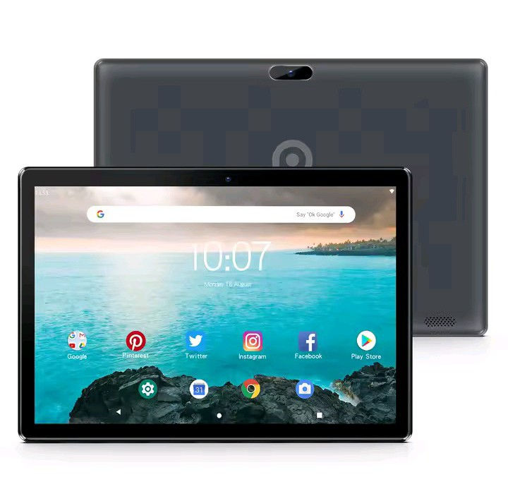 PRITOM 10 Inch Tablet PC with SIM Slot Android 13 64 GB Quad Core Touch Screen W