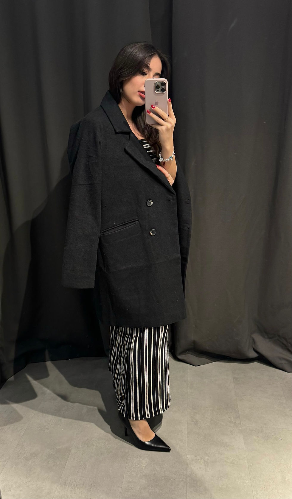 Küçük resim: Orj. Marka Straplez Çizgili Elbise 