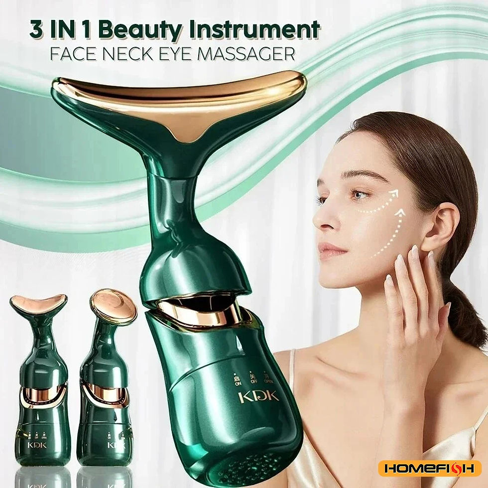 Thumbnail: HOMEFISH Facial Sculpting Beauty System 3-in-1 Device with Sonic Vibration & LED
