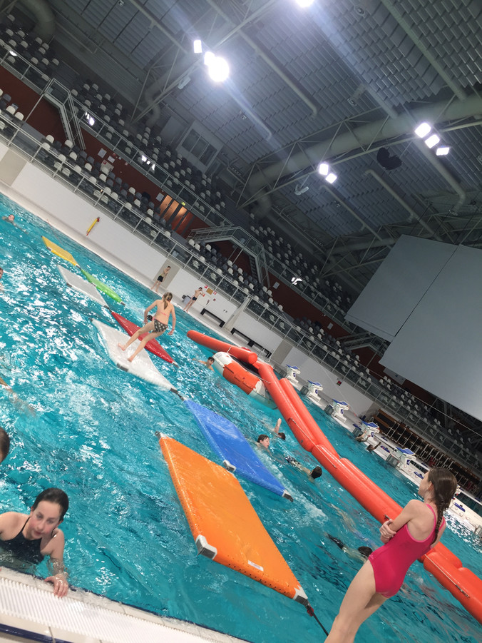 Waterpret in het 1ste jaar