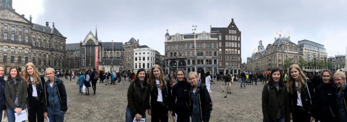 Vierdejaars naar Amsterdam
