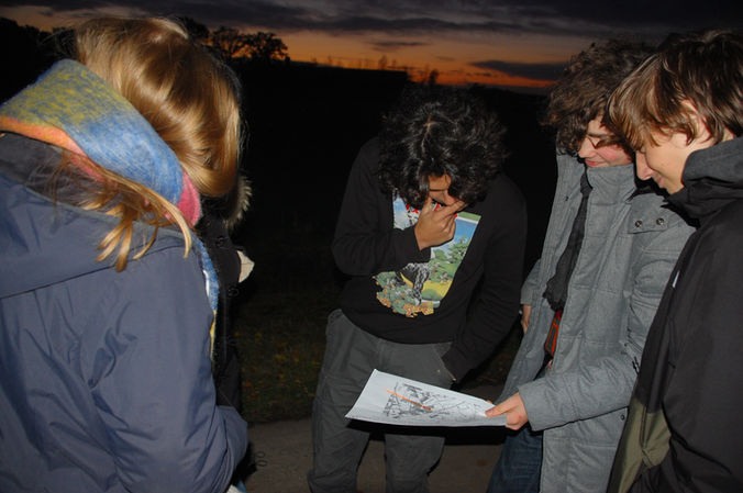 Leerlingen 4G-GL-LAa op dropping