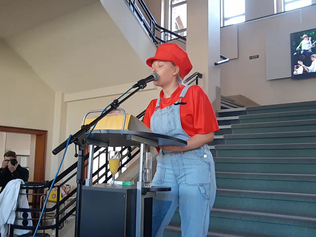 100 dagen speech - middagmaal - bosspel