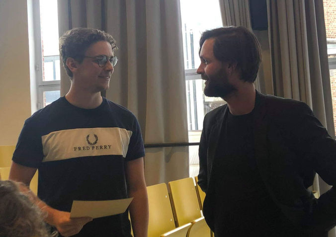 Leander Huyghe winnaar Jonge Filosofische Pen