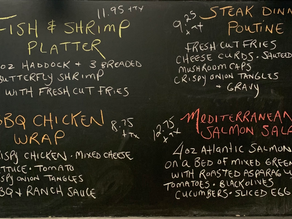 New Kitchen Specials ~ Starting May 20th