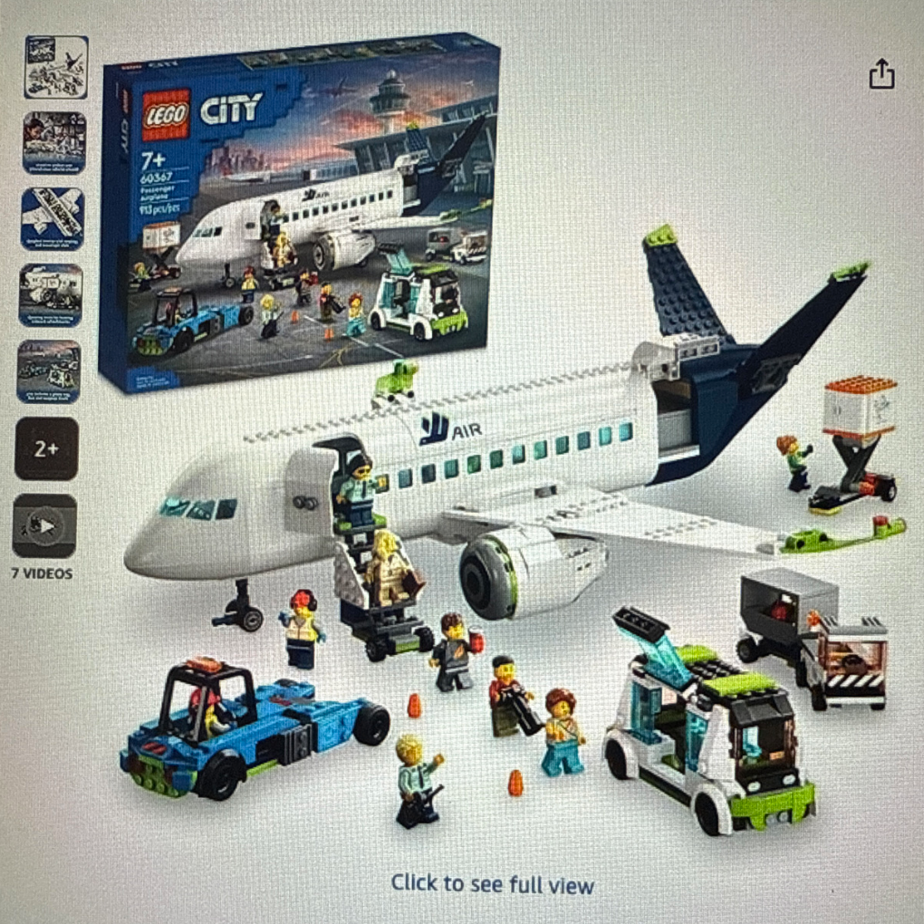 LEGO City Passenger Airplane 60367
