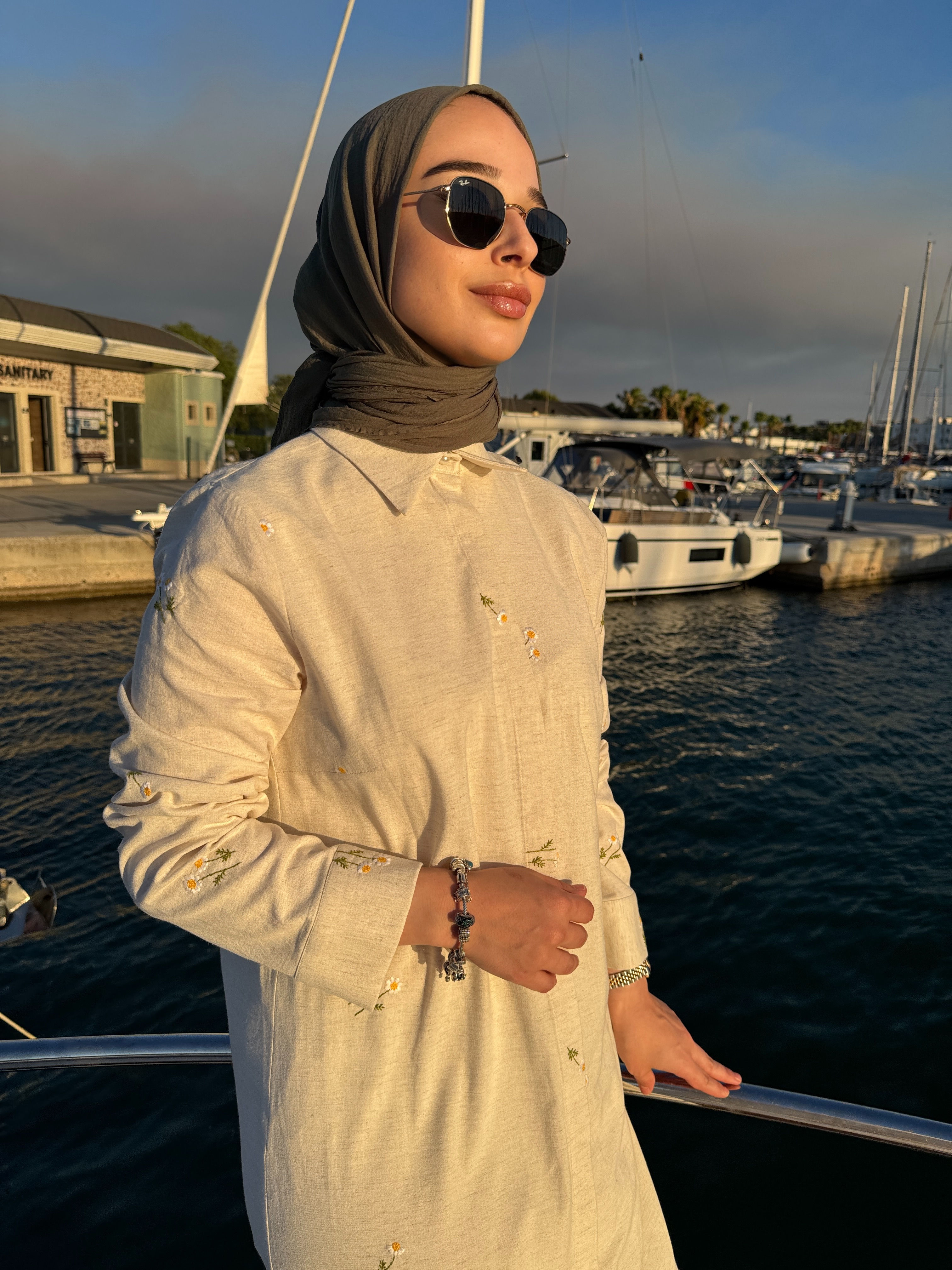 Papatya  Gömlek Elbise 