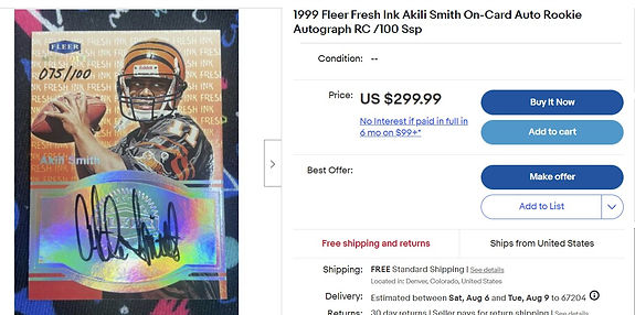 1999 Fleer Mystique Akili Smith Fresh Ink.jpg