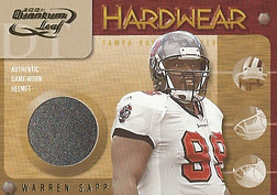 2001 Leaf Quantum Leaf Warren Sapp Hardw