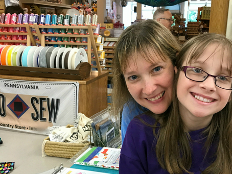 Teach Kids to Quilt This Summer! Quilter's Garden Participates in Row by Row Junior