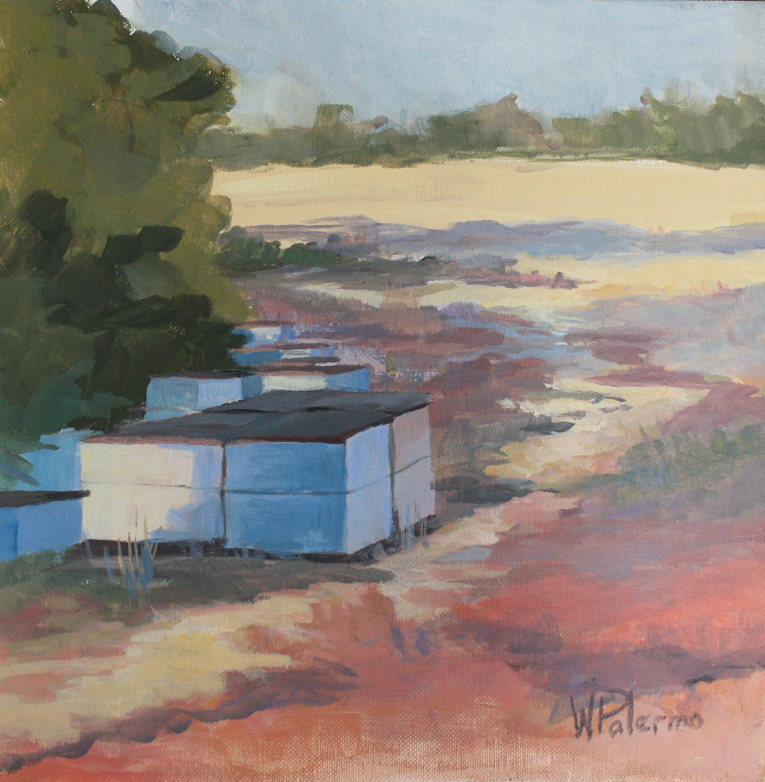 Beekeepin', 12x12"