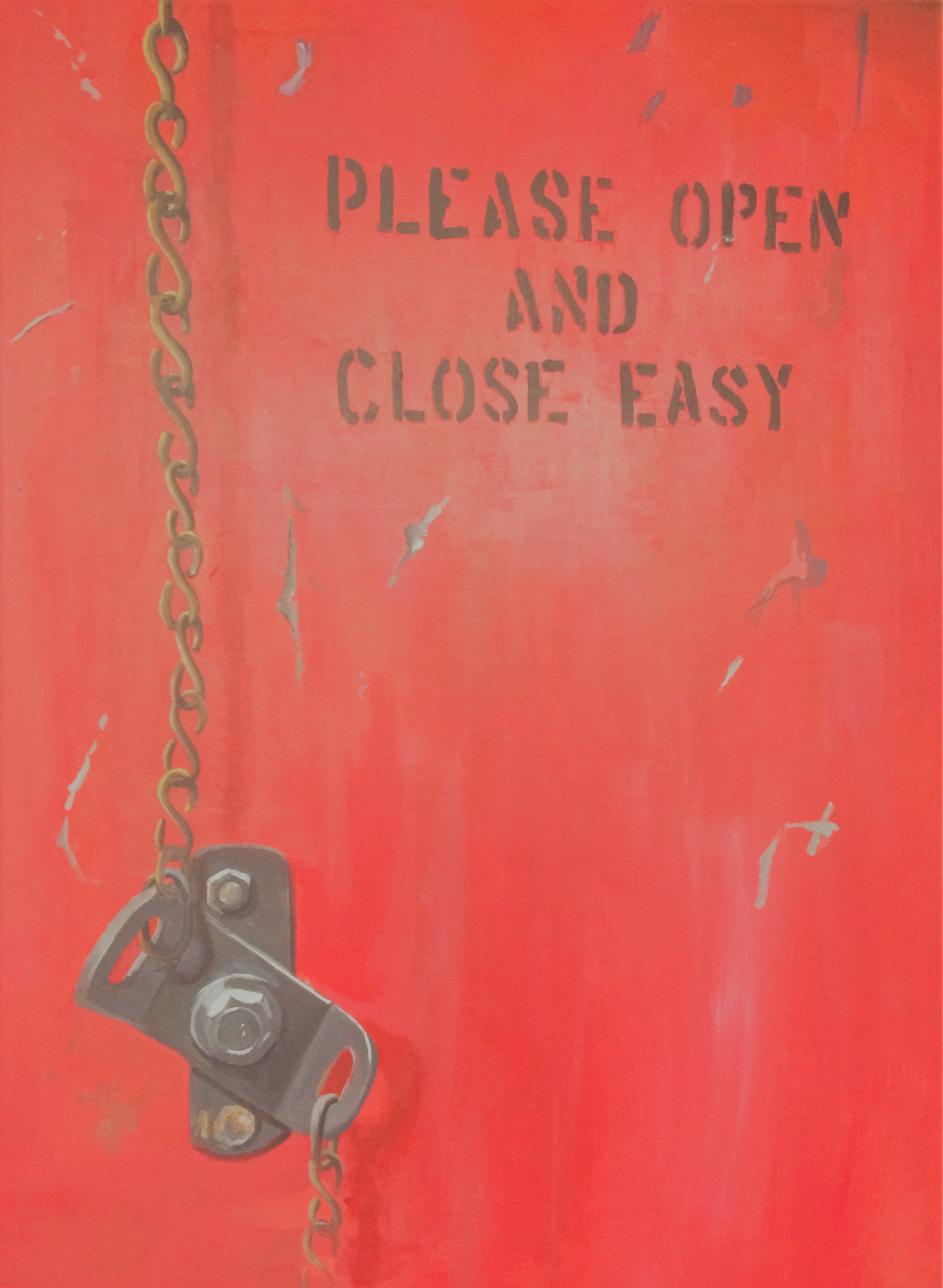 Open Easy, 22x28"