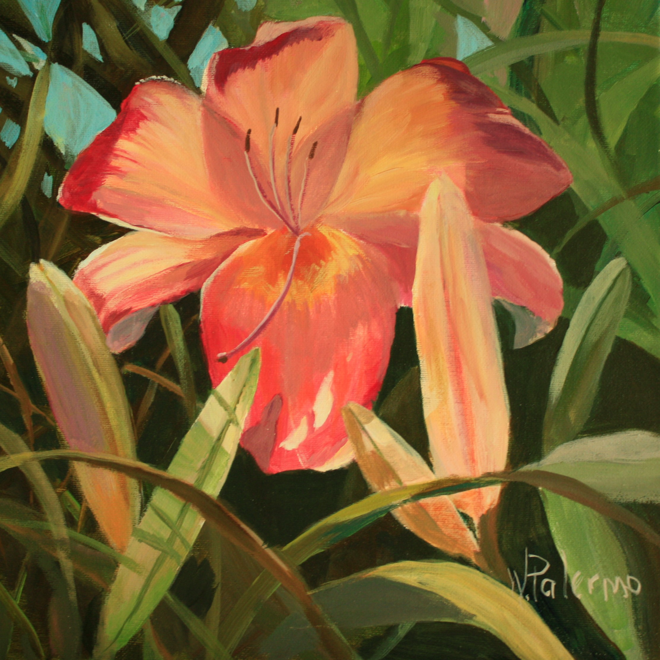 Delicate morning light, 12x12