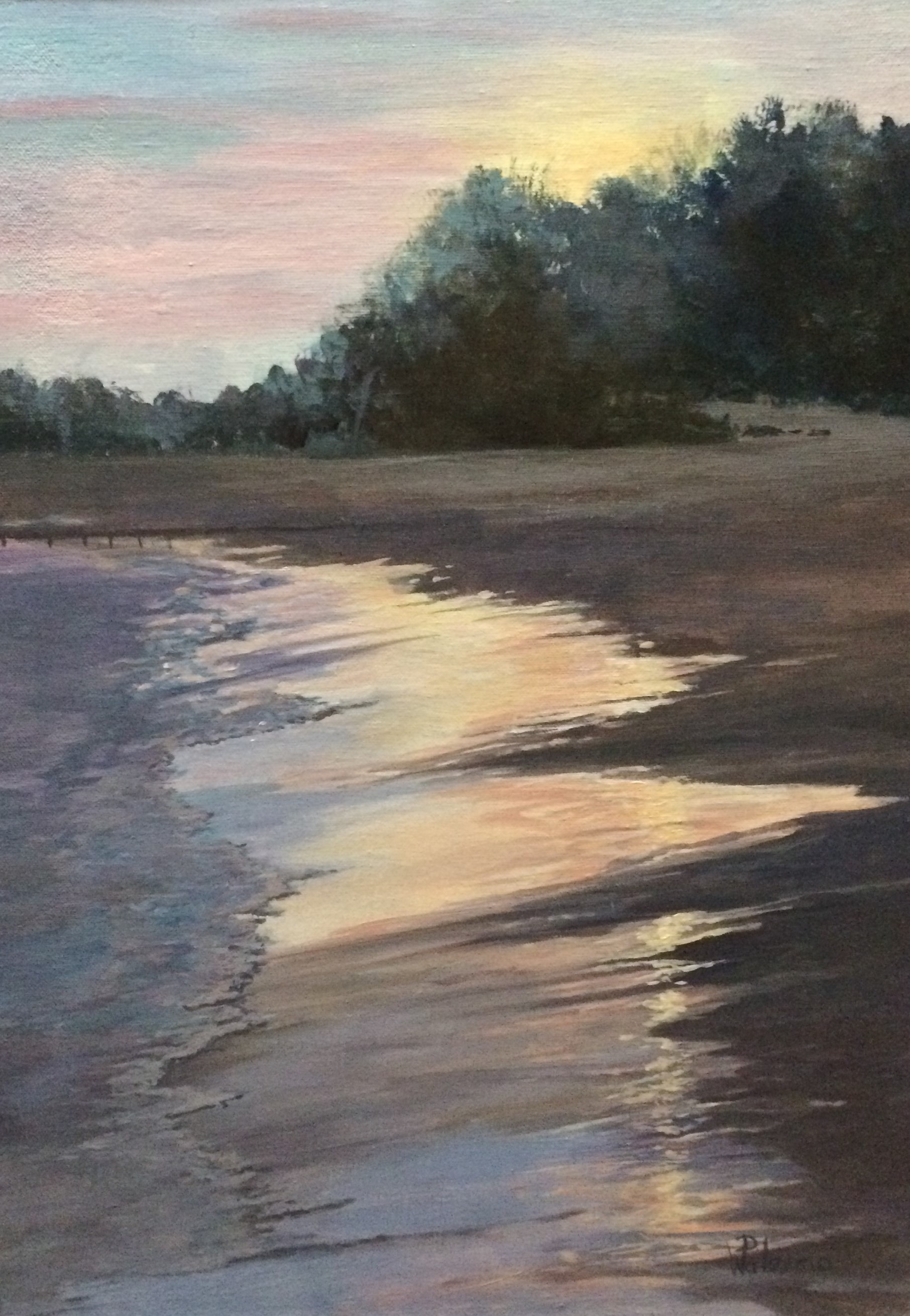 Liquid Sunshine, 24x18", Sold