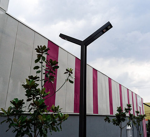 Mobiliario urbano neko cycle luminarias iluminación urbana