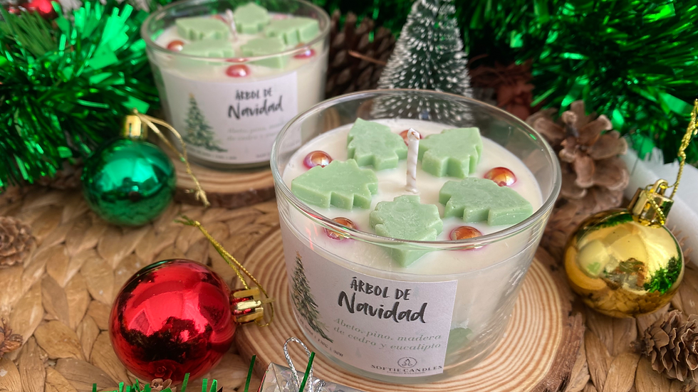 Miniatura: 🌲 Vela Árbol de Navidad – Abeto fresco