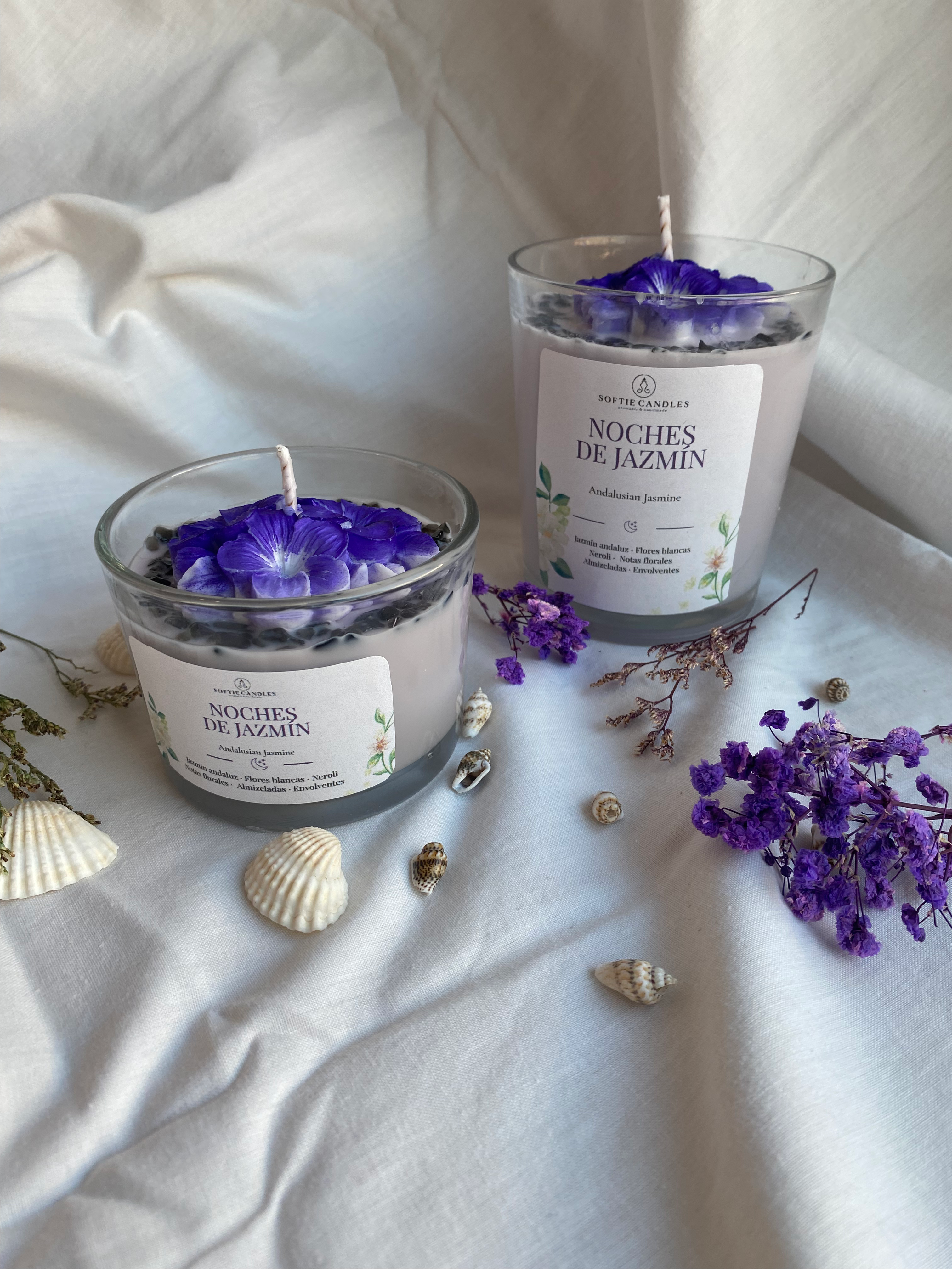 Vela aromática 🌸 Noches de Jazmín