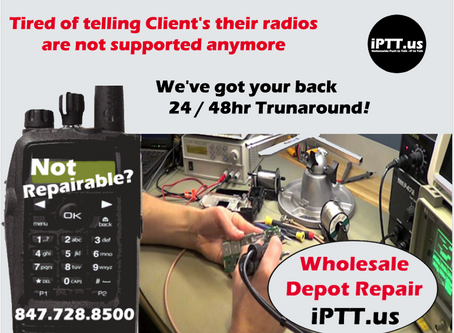 Wholesale LMR Two Way Radio Repair Depot Services