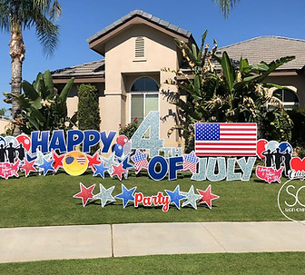 Personalized/ Customized Yard Sign Greeting Rental
