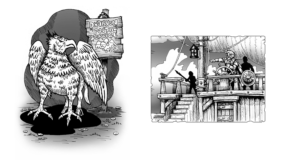 Book illustrations