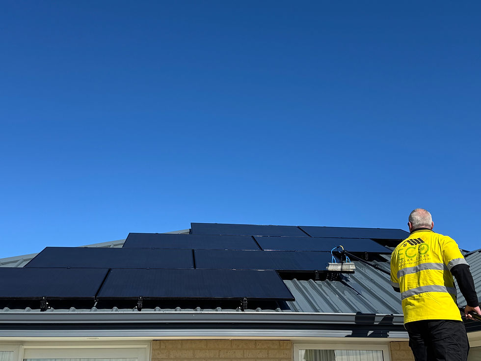 Solar panel cleaning, solar panel cleaning Dunedin, solar panel cleaning Mosgiel, Eco Solar Clean, solar panel cleaning Otago