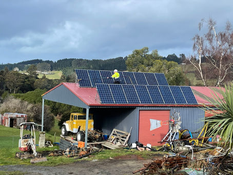 Solar panel cleaning