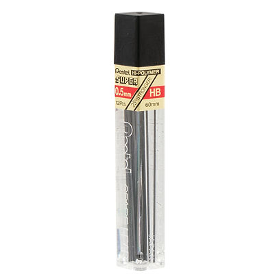 Super Hi-Polymer 0.5mm HB Lead Refill