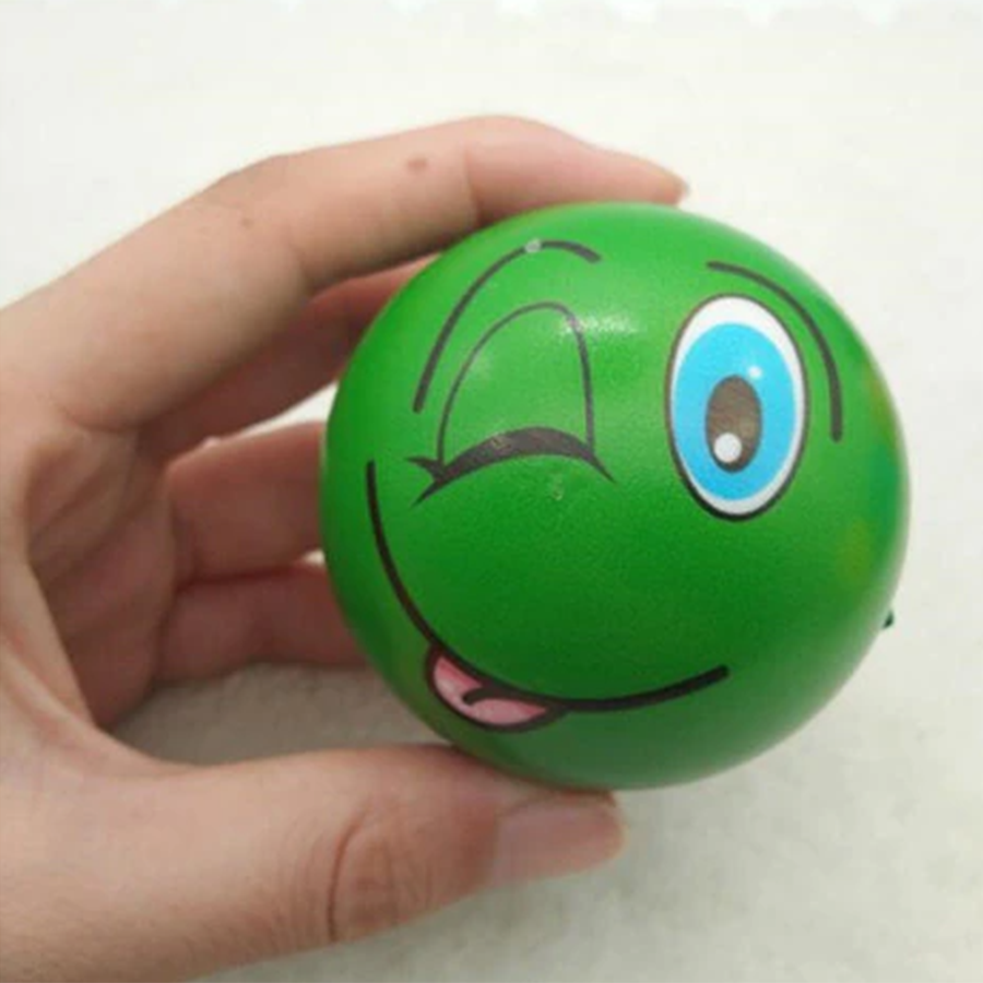 Thumbnail: Stress Balls with funny faces, soft PU foam, squishy and slow rising