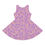 Thumbnail: Pink Little Star Sprinkle Sundress - Cute All-Over-Print Summer Dress for Kids