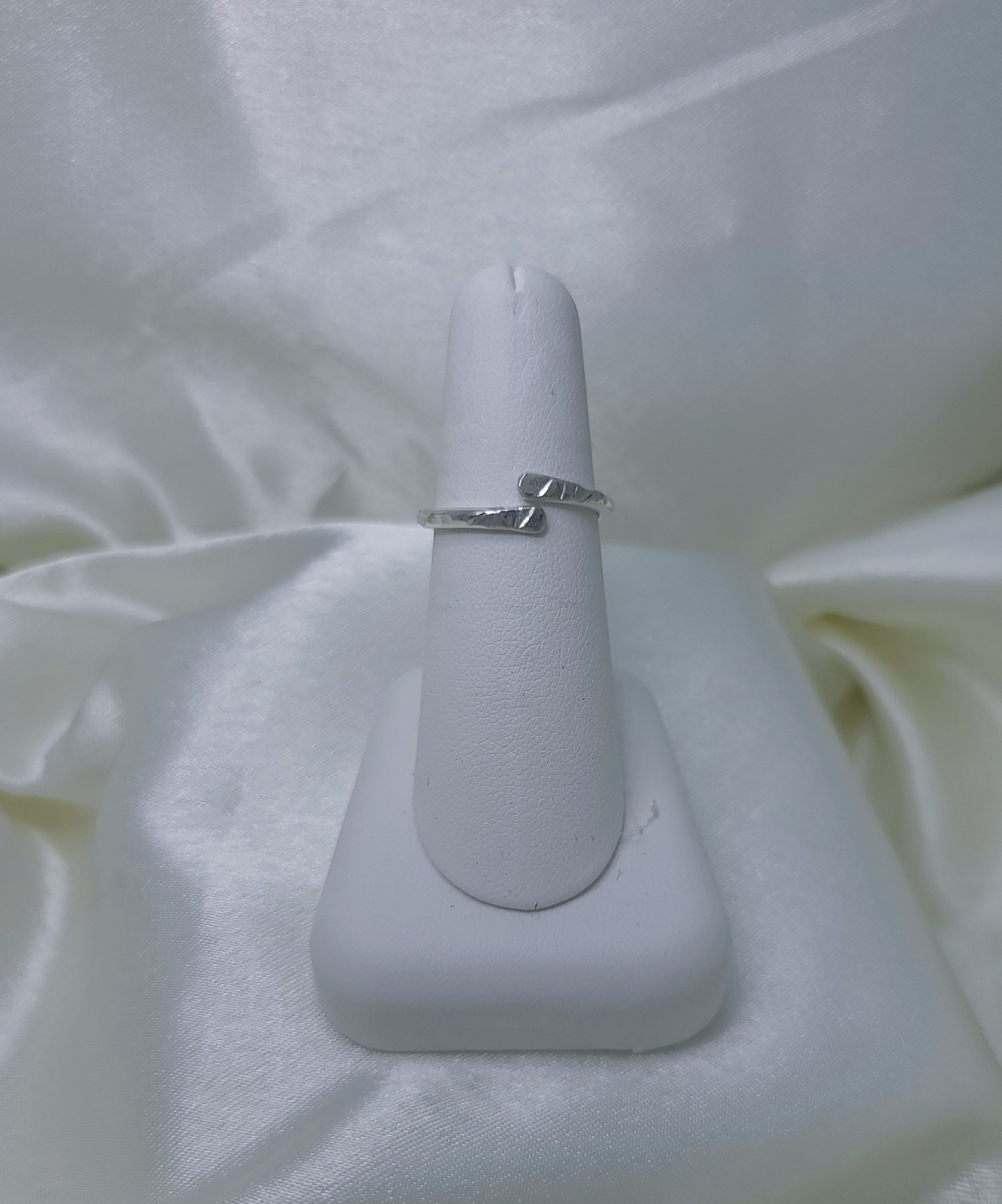 Fine Silver Bangle Ring