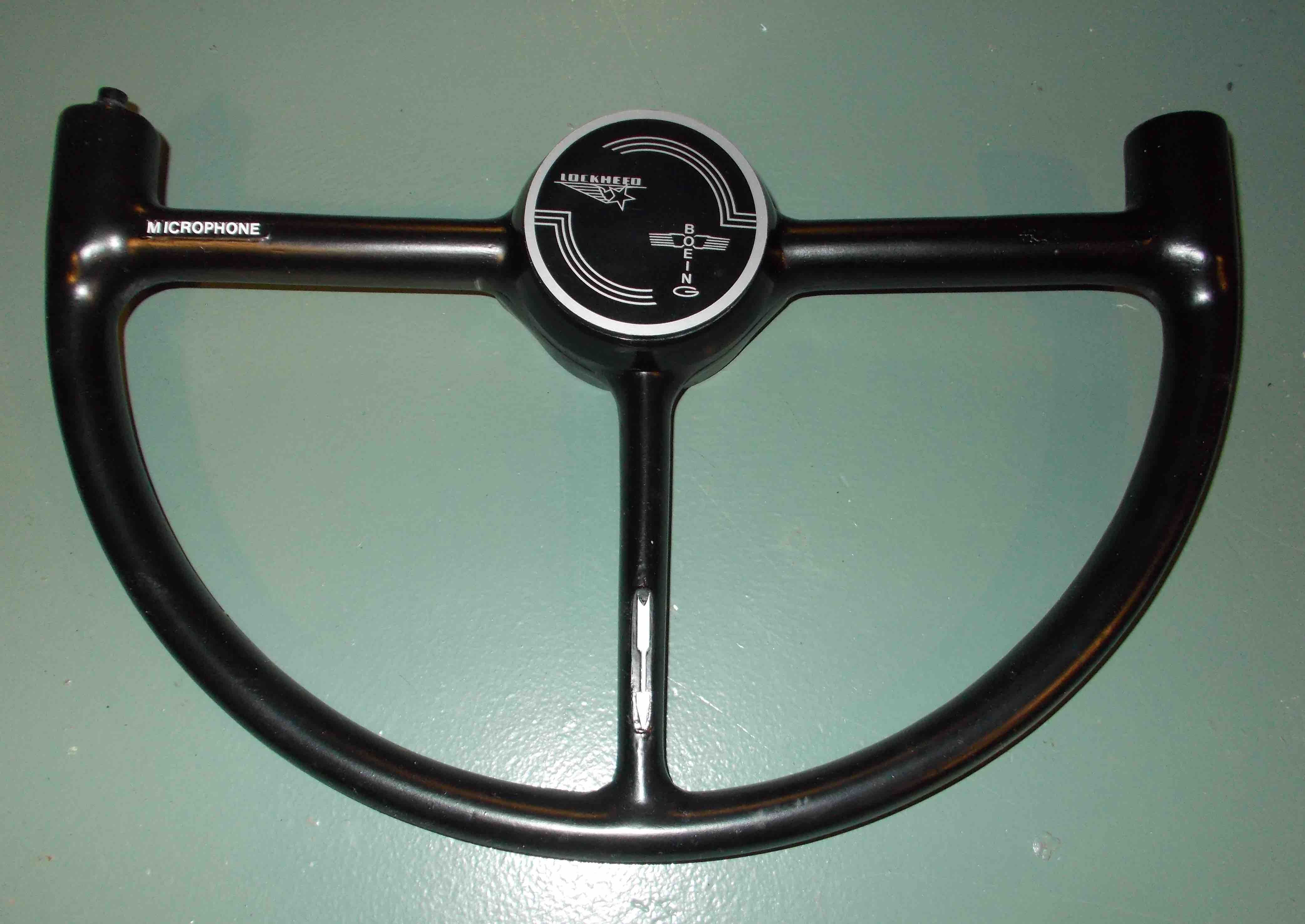 B-17, B-29, Boeing 377 Control Wheel Yoke