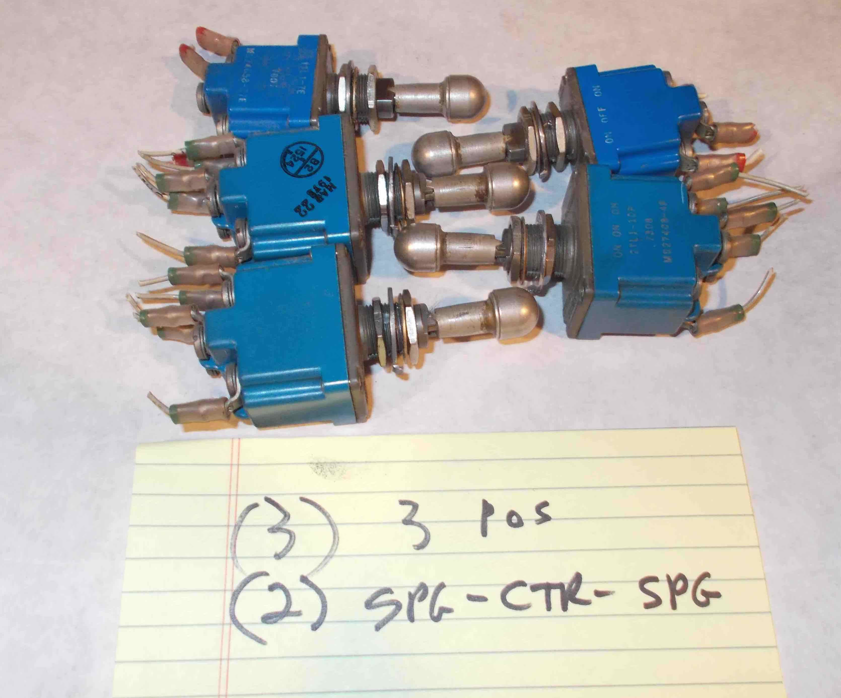 3-Position Locking Toggles