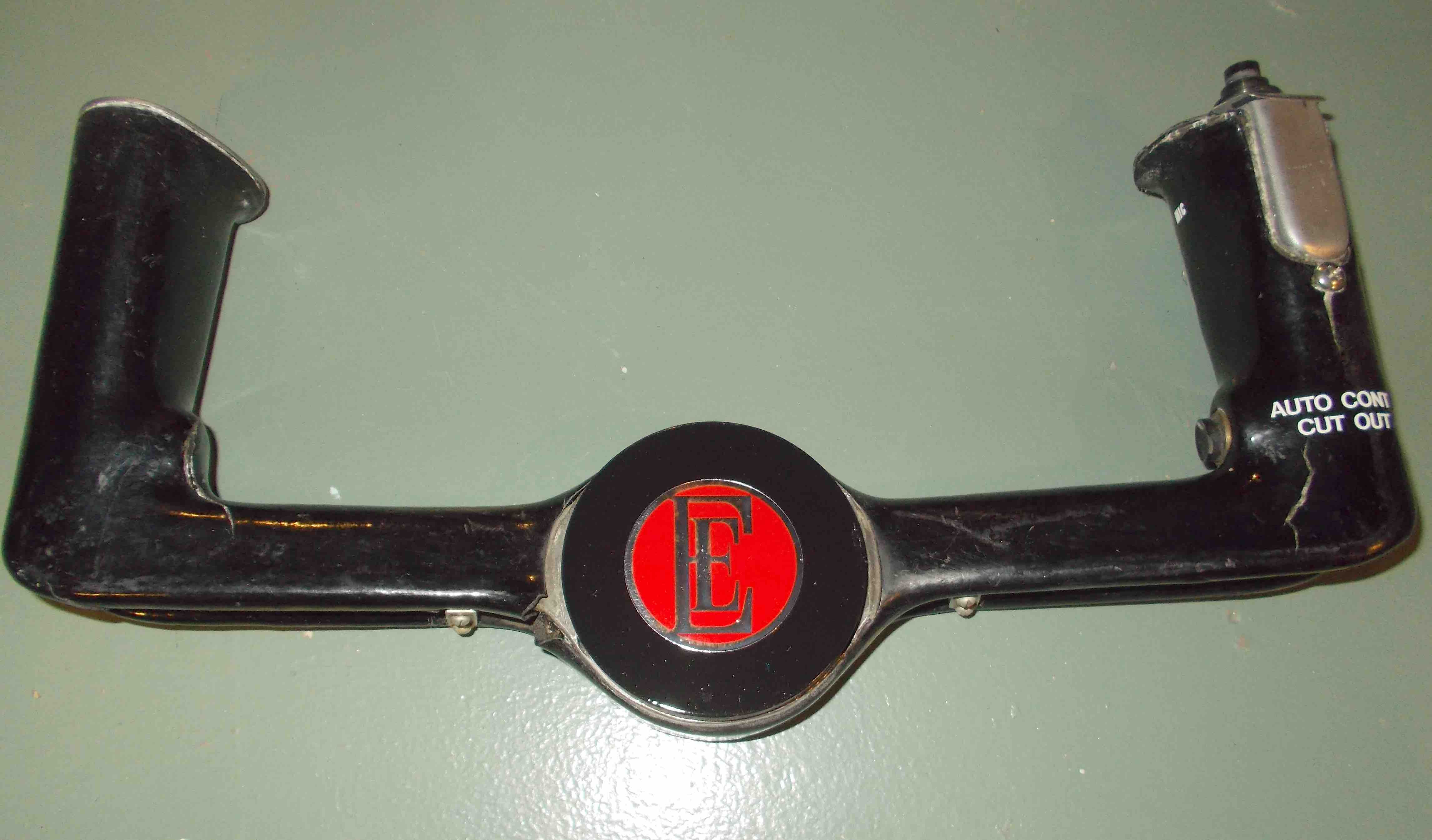 British Canberra Control Wheel, cockpit sim parts for sale