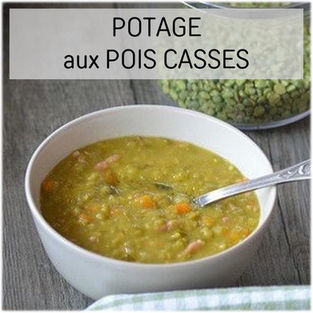 Recette Potage aux pois cassés  | Les Epices DeLACO