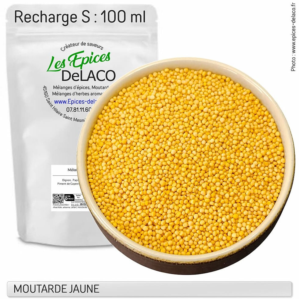 Miniature : Moutarde jaune graine recharge 100ml