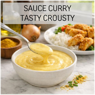 Recette Sauce curry Tousty Crousty |Les Epices DeLACO