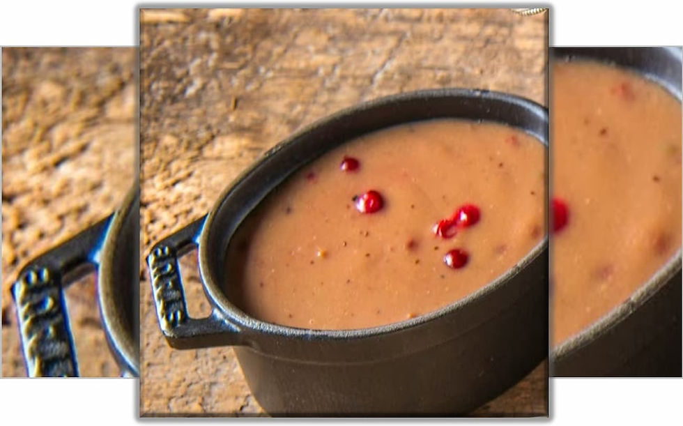 Faire une SAUCE aux AIRELLES facilement !