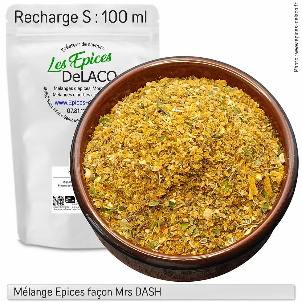 Miniature : Mélange d'épices façon mrs dash recharge 100ml