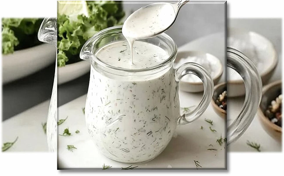 Faire une SAUCE RANCH facilement !