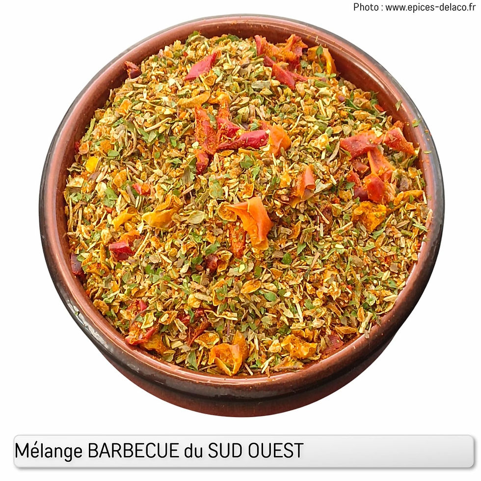 Mélange d'épices et aromates Barbecue du Sud Ouest | Les Epices DeLACO