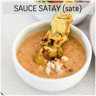 Recette Sauce Satay (sate) | Les Epices DeLACO
