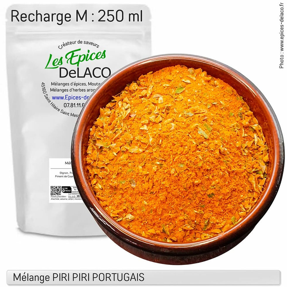 Miniature : Mélange d'épice Piri piri portugais recharge 250ml