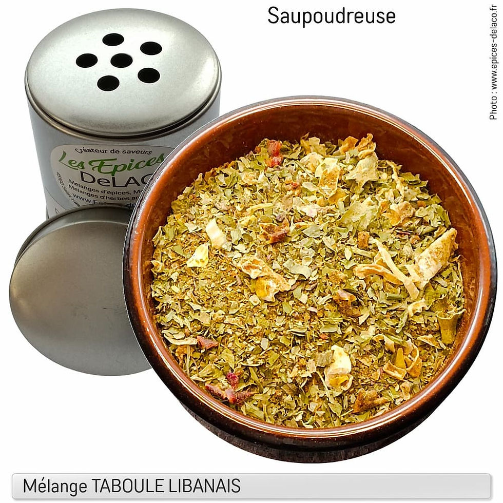 Miniature : Mélange d'épices Taboule Libanais saupoudreuse 120ml