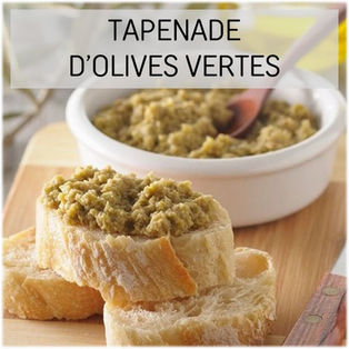 Recette Tapenade d'olives verte | Les Epices DeLACO