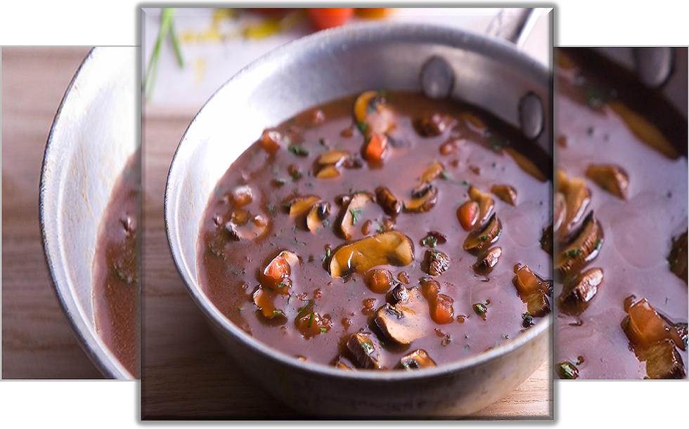 Faire une SAUCE CHASSEUR facilement !