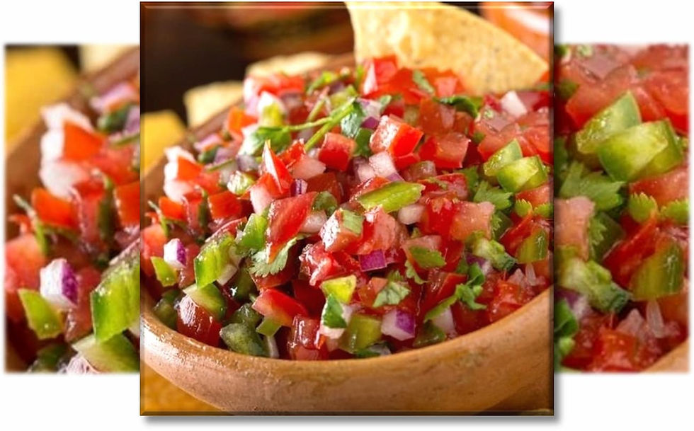 Faire une SALSA PICO de GALLO facilement !